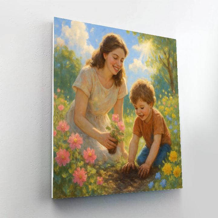 Nurtured By Nature Numbered painting kits