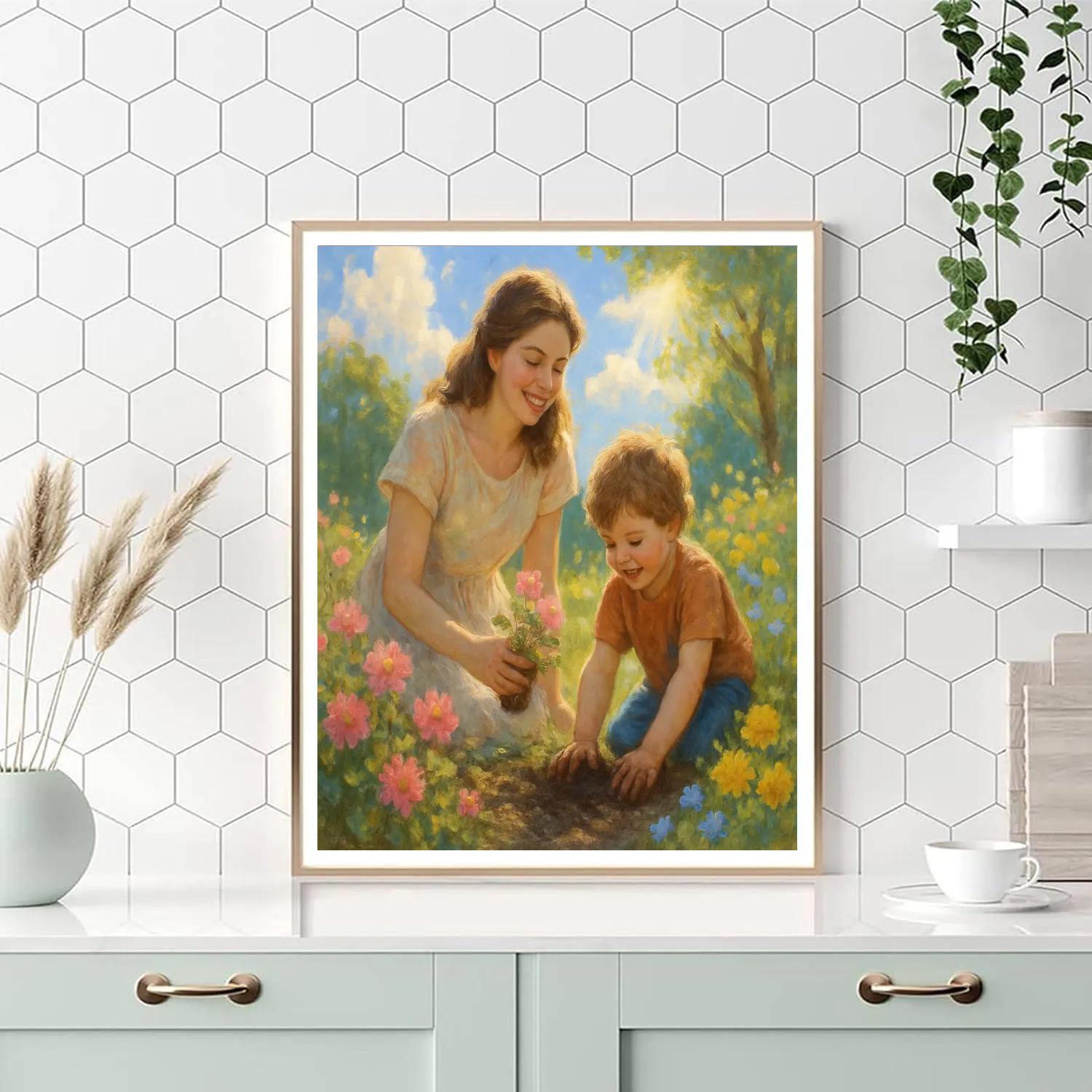Nurtured By Nature Numbered painting kits