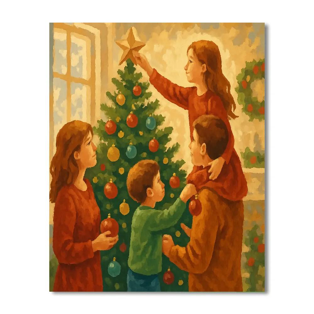 Wreaths And Wonders Paint by numbers kits