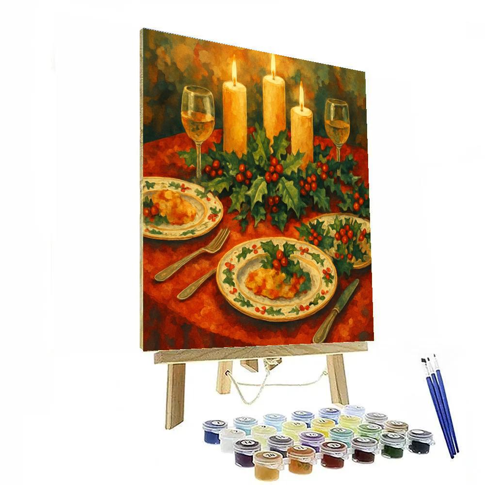 Midnight Feast painting number kit