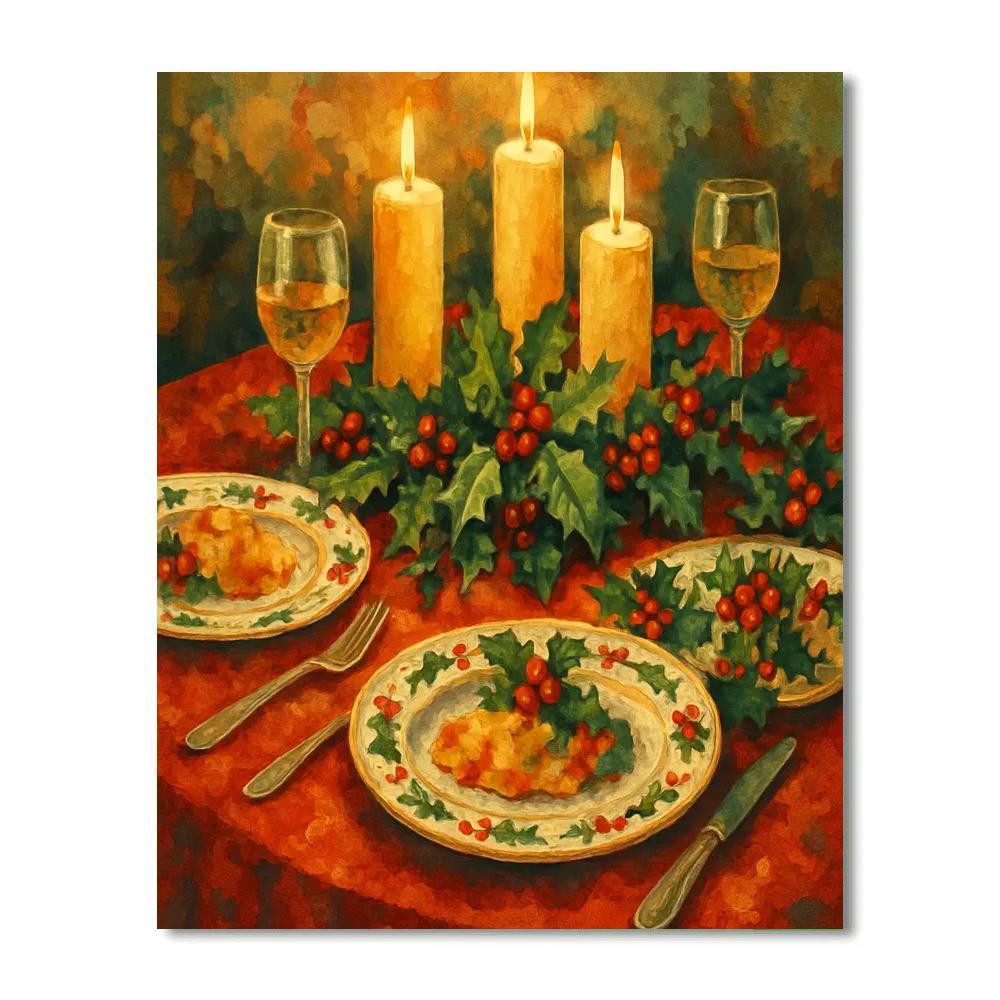 Midnight Feast painting number kit