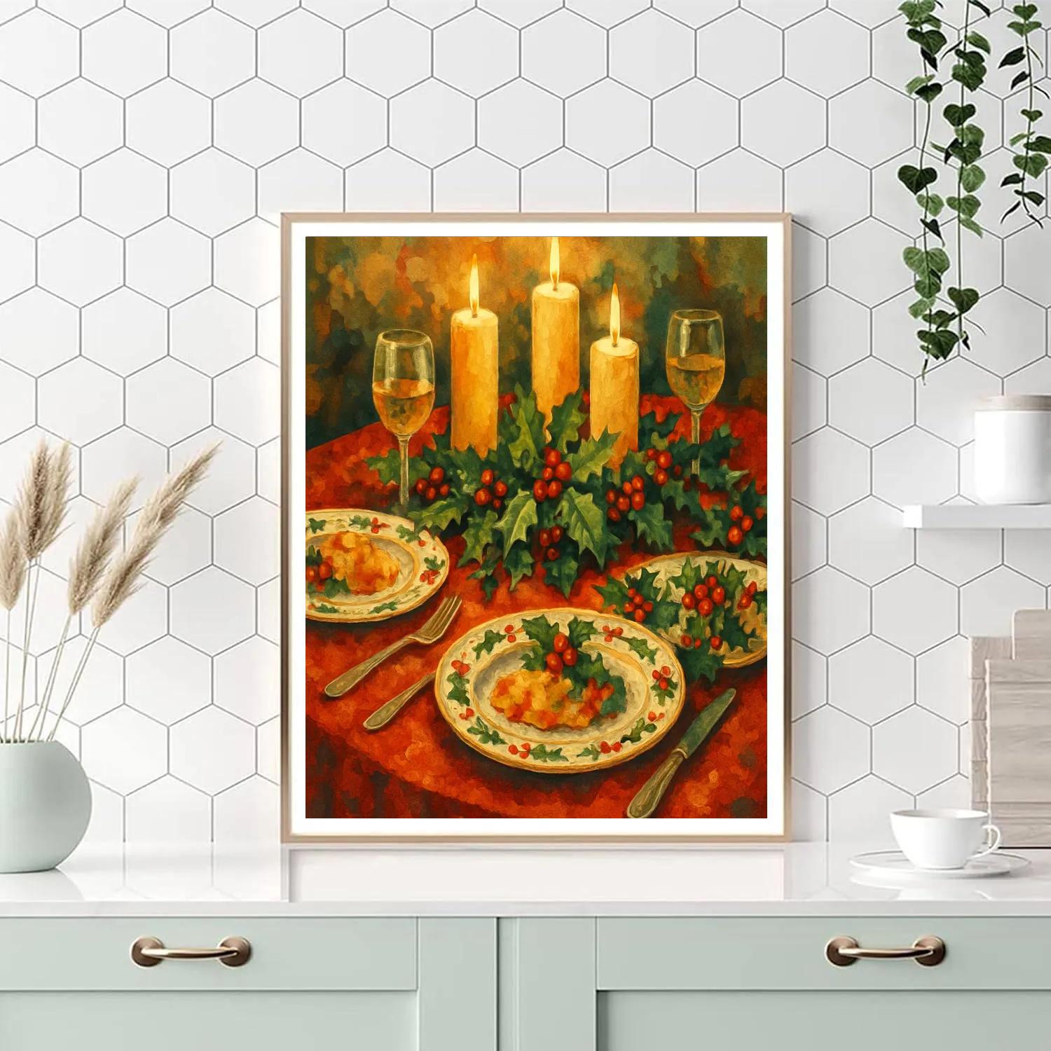 Midnight Feast painting number kit