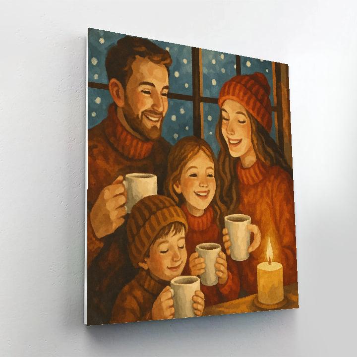 Candles And Cocoa paint by numbers