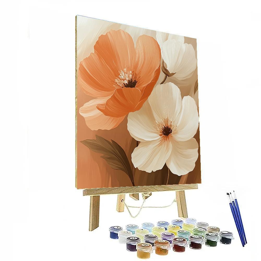 Georgia OKeeffe Inspired Desert Flowers Paint by numbers kits