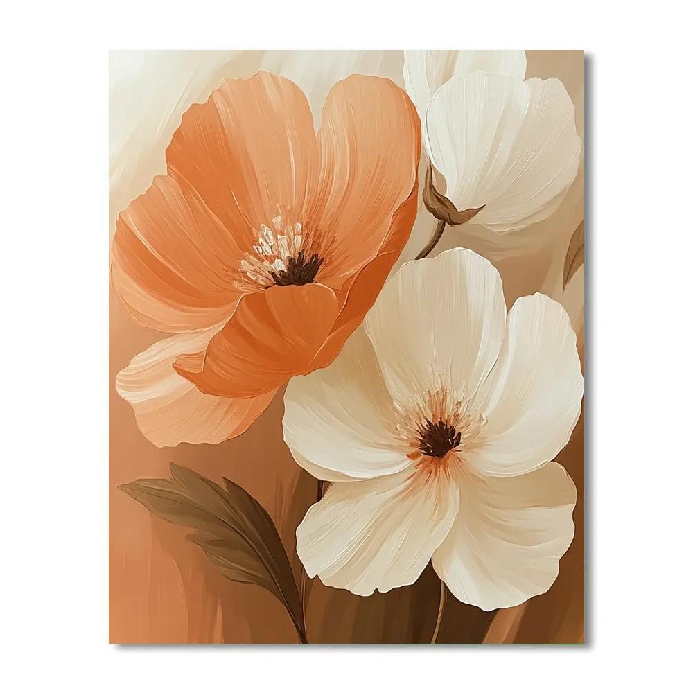 Georgia OKeeffe Inspired Desert Flowers Paint by numbers kits