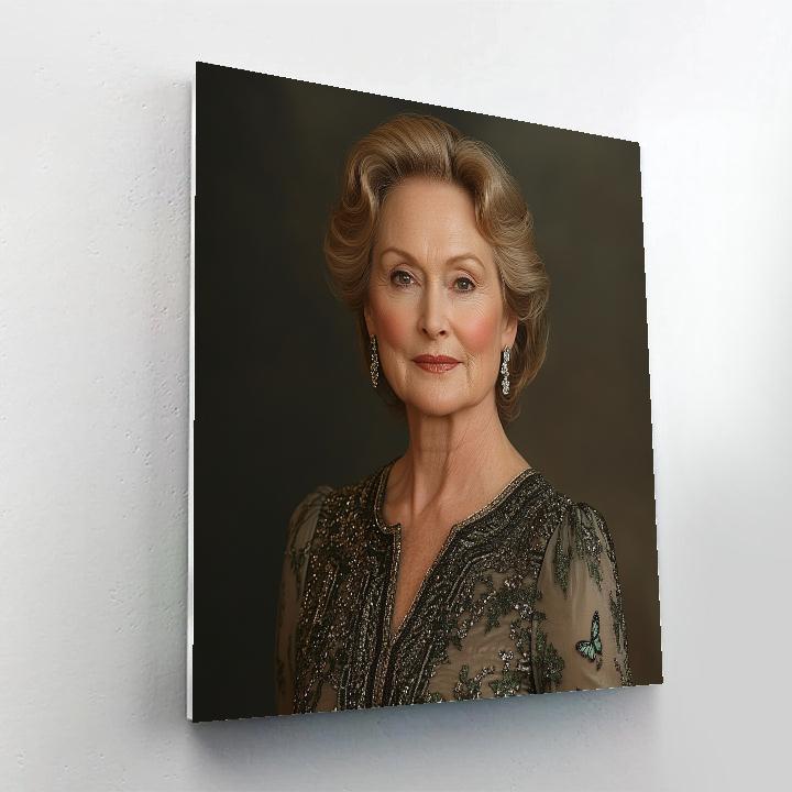 Meryl Streep: The Chameleon Curtain Call Numbered painting kits