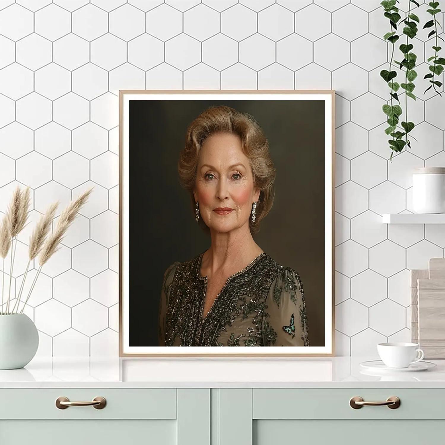 Meryl Streep: The Chameleon Curtain Call Numbered painting kits