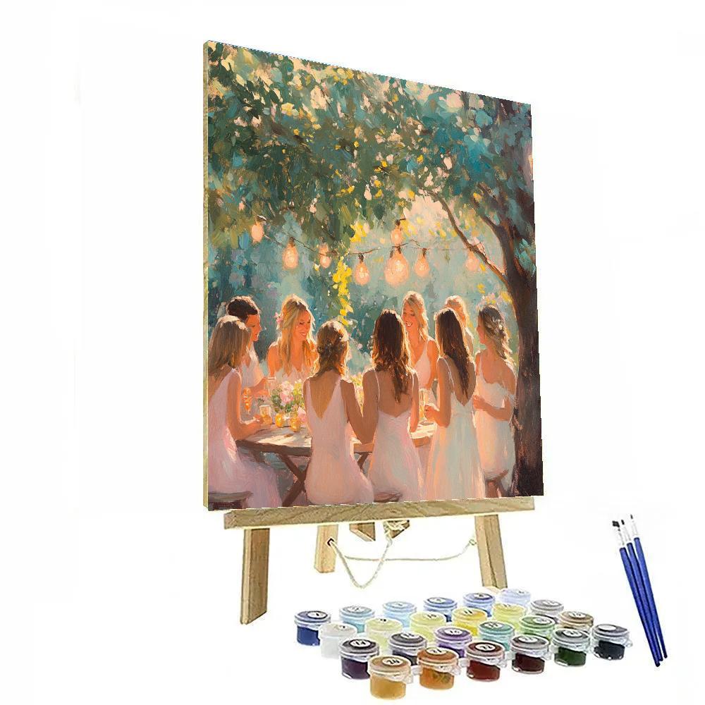 Pierre Auguste Renoir Inspired Garden Party Paint by numbers kits