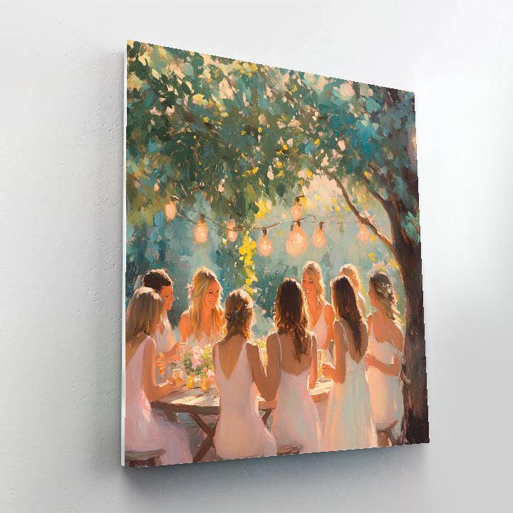 Pierre Auguste Renoir Inspired Garden Party Paint by numbers kits