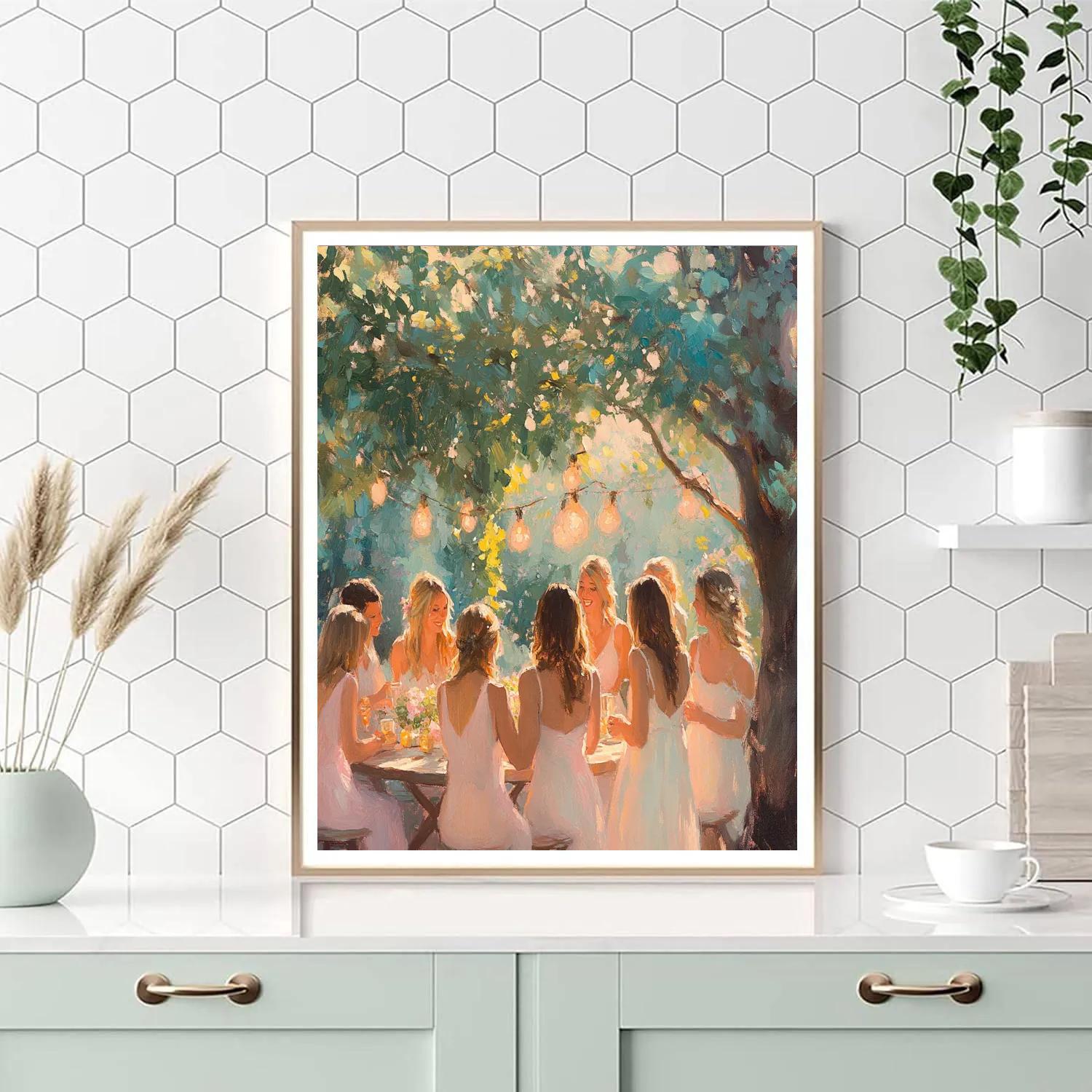 Pierre Auguste Renoir Inspired Garden Party Paint by numbers kits