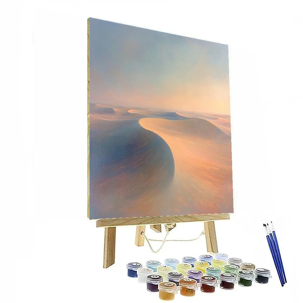 Edgar Degas Inspired Whispering Dunes DIY paint by numbers