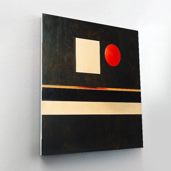 Kazimir Malevich Inspired Void Equilibrium paint by numbers