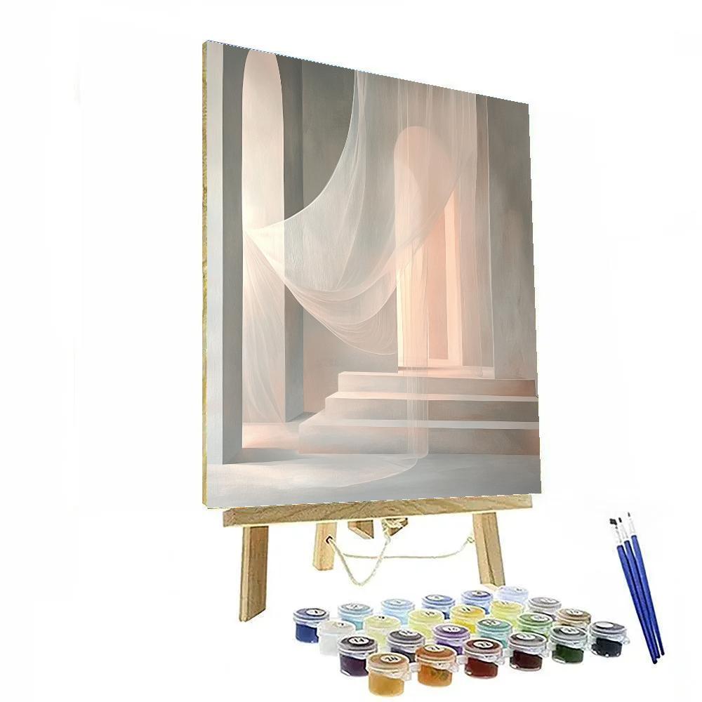 Edgar Degas Inspired Atelier Light And Lace paint by numbers