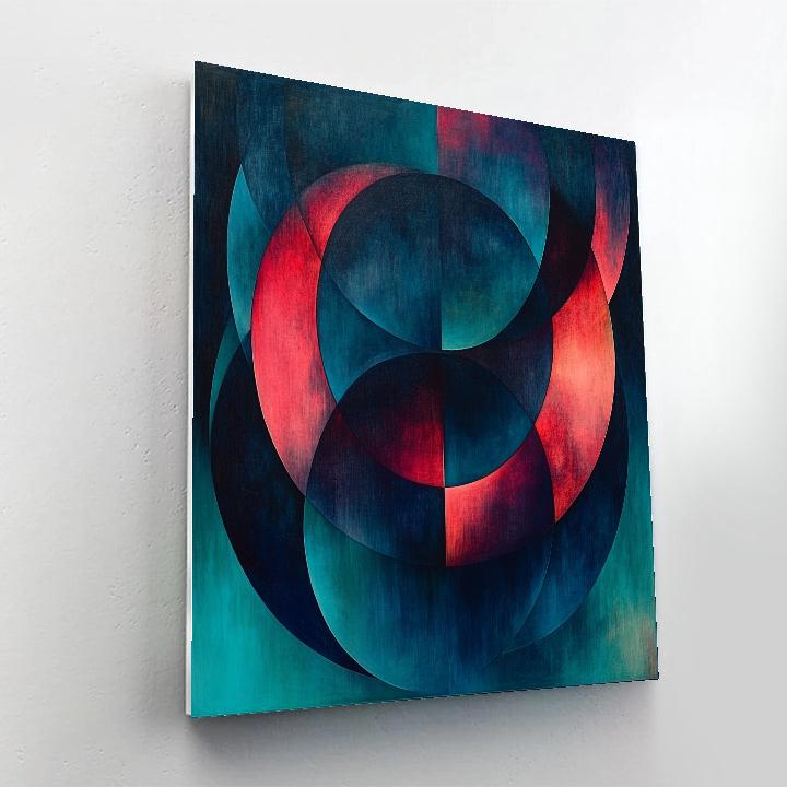 Kazimir Malevich Inspired Cosmic Symphony paint by numbers