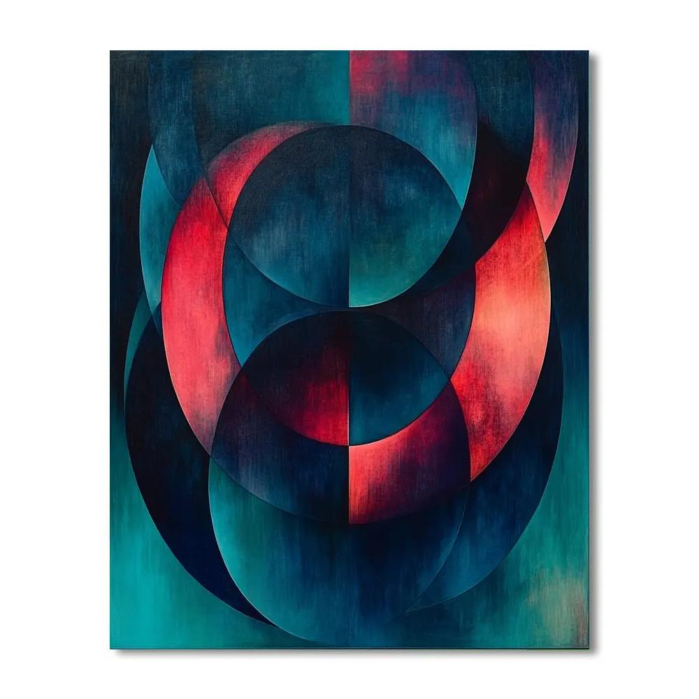 Kazimir Malevich Inspired Cosmic Symphony paint by numbers
