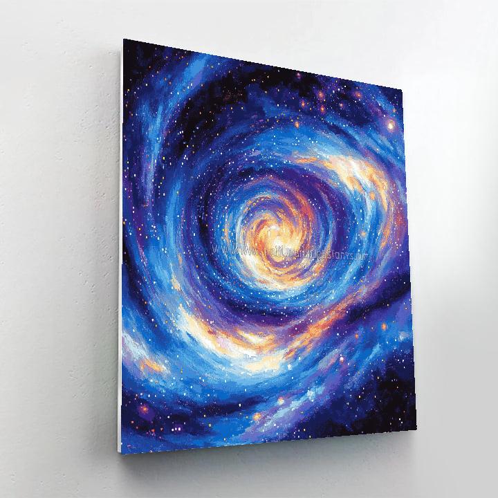 Georges Seurat Inspired Celestial Symphony paint by numbers