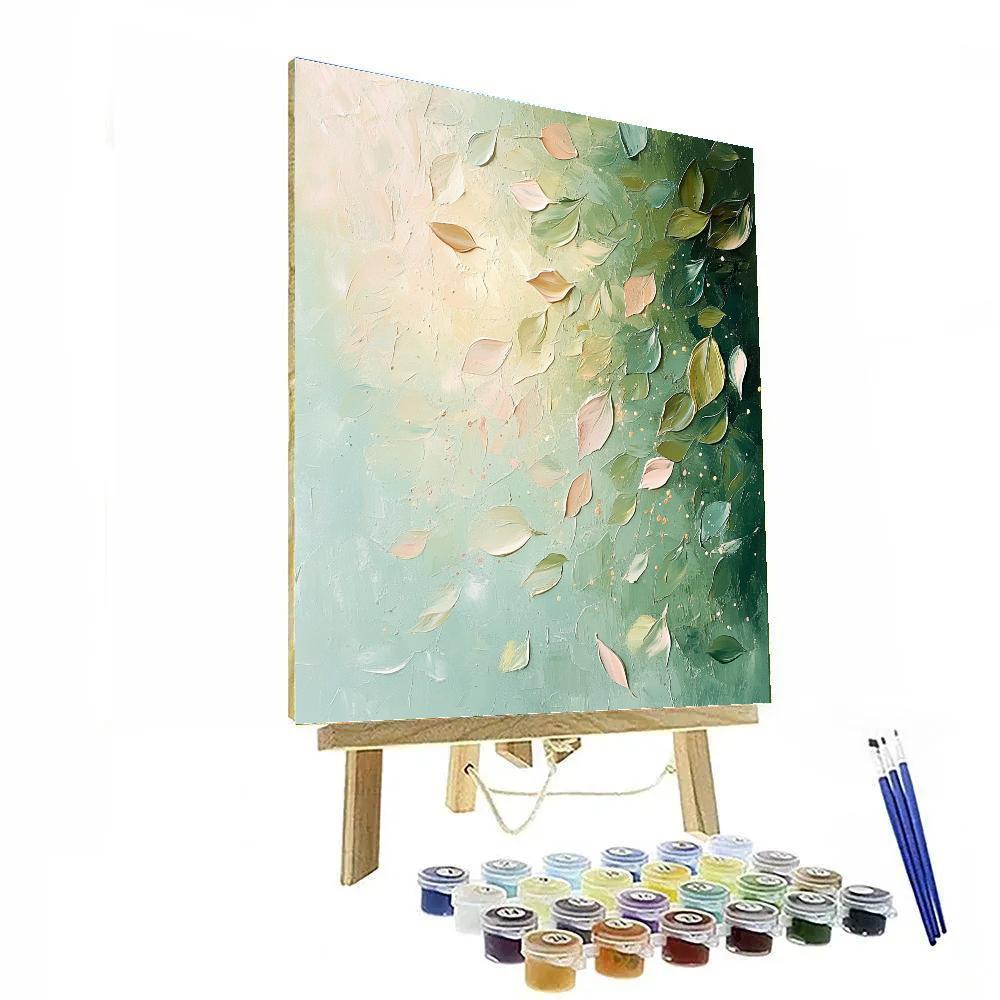 Edgar Degas Inspired Morning Orchard Breeze painting number kit