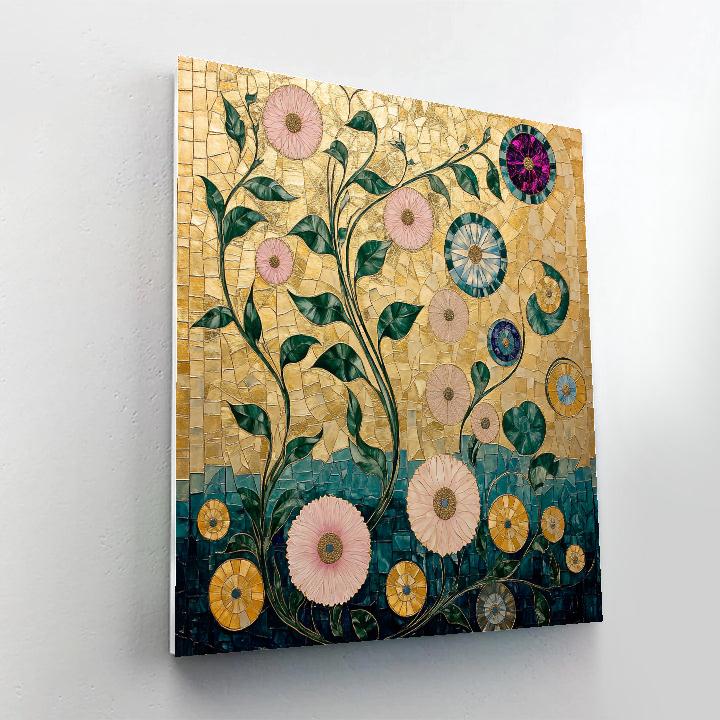Gustav Klimt Inspired Celestial Garden Paint by numbers kits