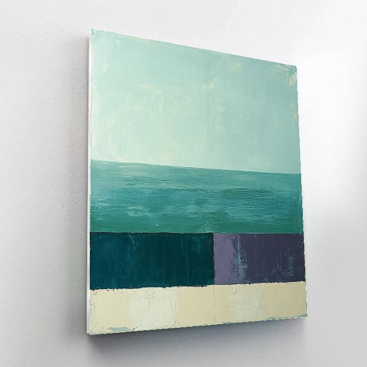 Mark Rothko Inspired Ocean Silence DIY paint by numbers