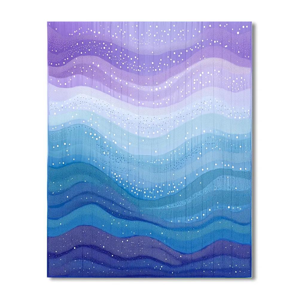 Yayoi Kusama Inspired Aurora Of Dots Paint by numbers art