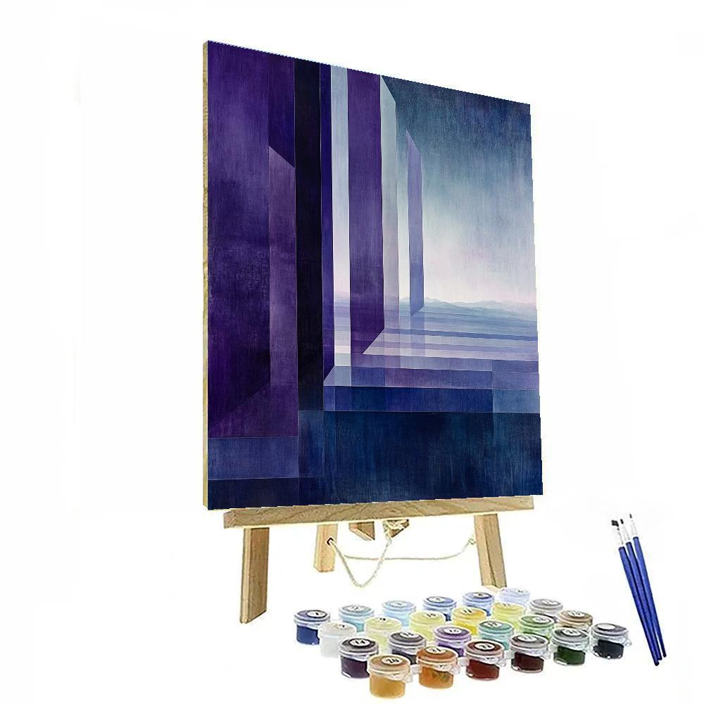 Mark Rothko Inspired Celestial Harmony paint by number