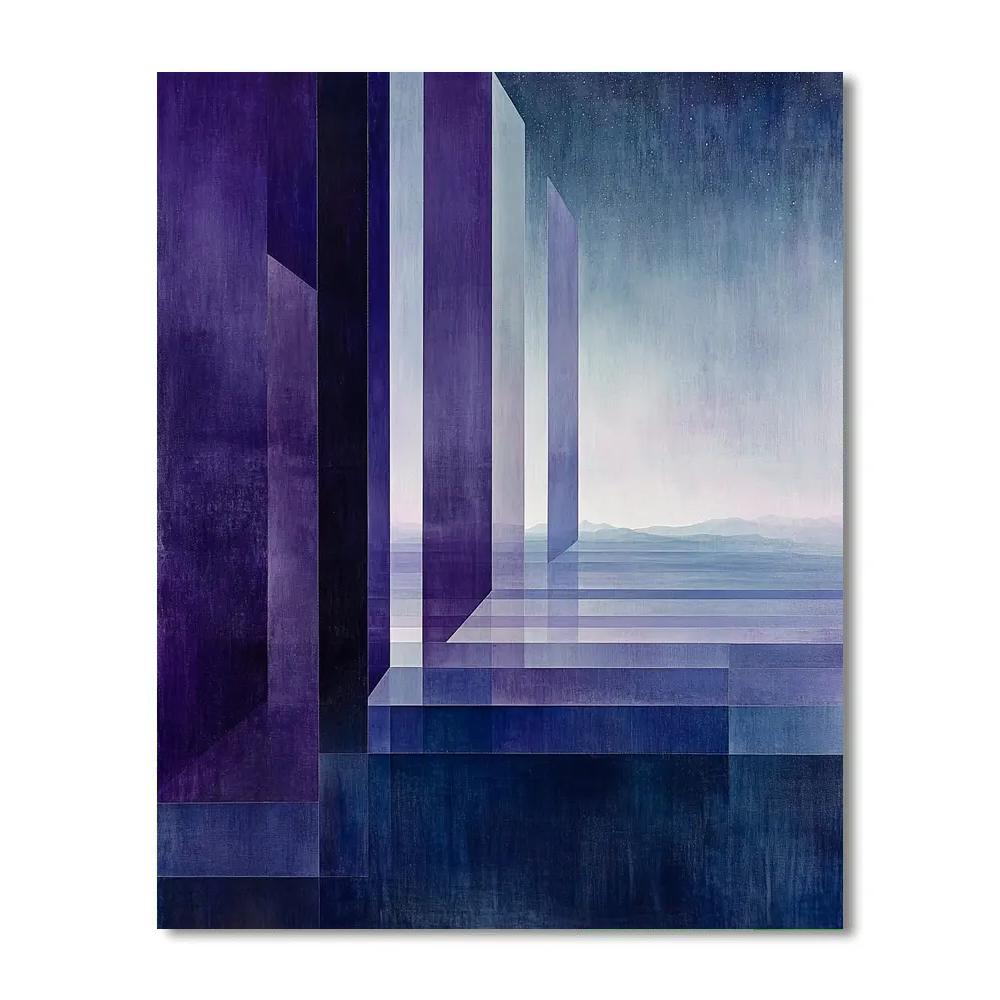 Mark Rothko Inspired Celestial Harmony paint by number