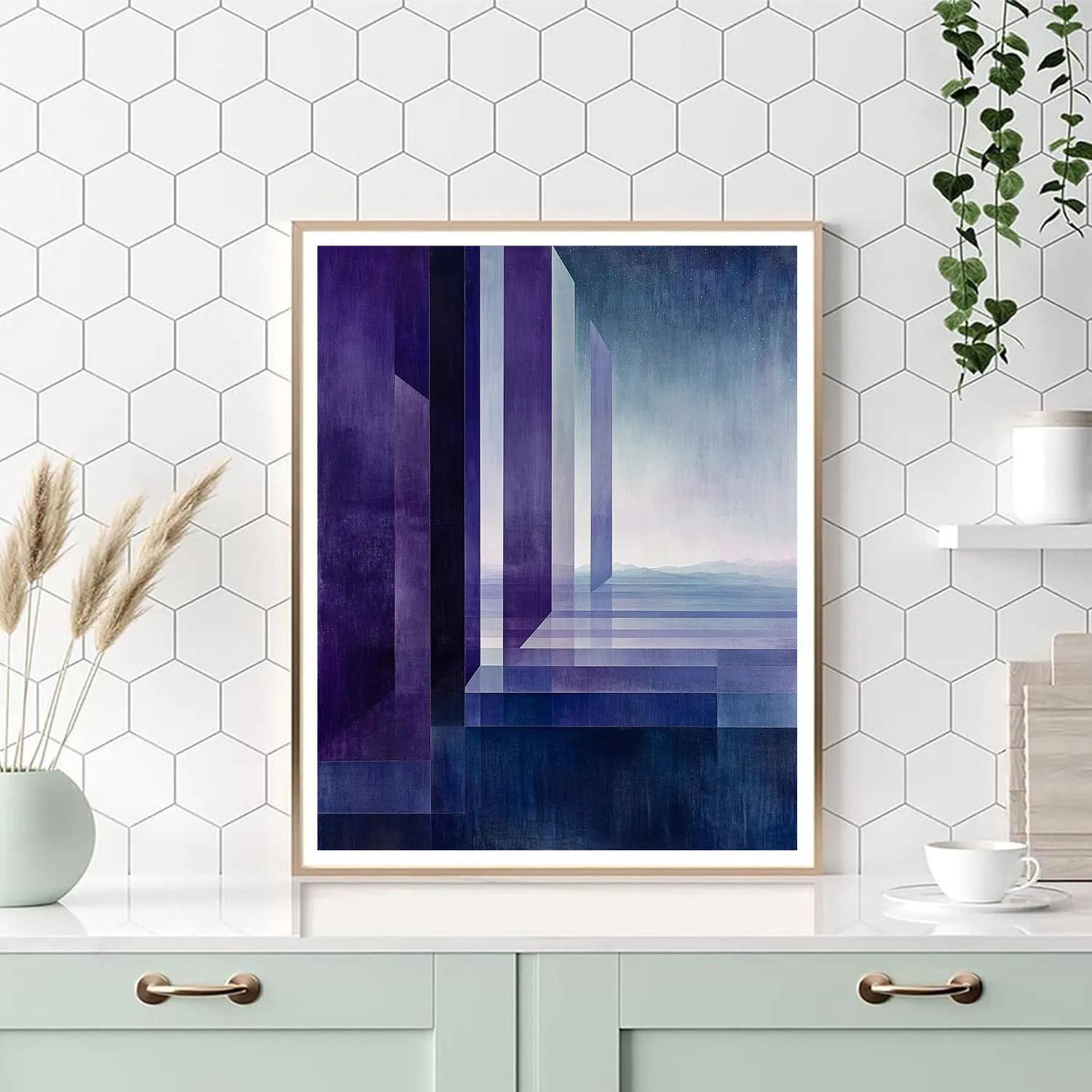 Mark Rothko Inspired Celestial Harmony paint by number