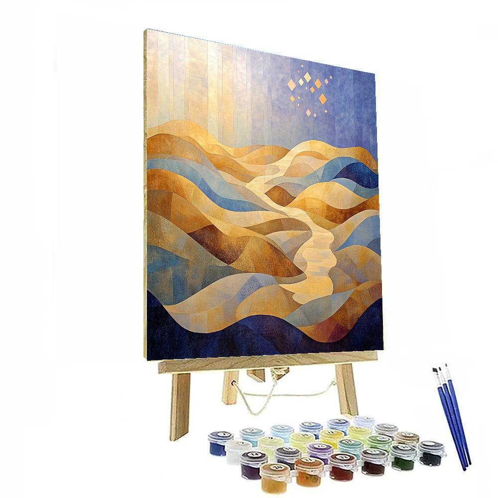 Paul Klee Inspired Dreamlike Landscapes Paint by numbers kits