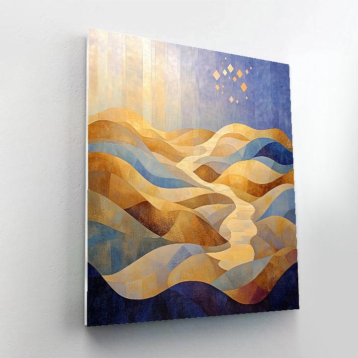 Paul Klee Inspired Dreamlike Landscapes Paint by numbers kits