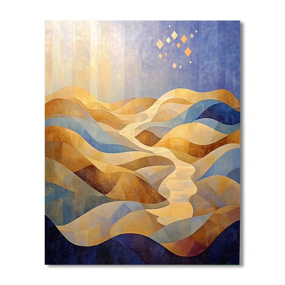 Paul Klee Inspired Dreamlike Landscapes Paint by numbers kits