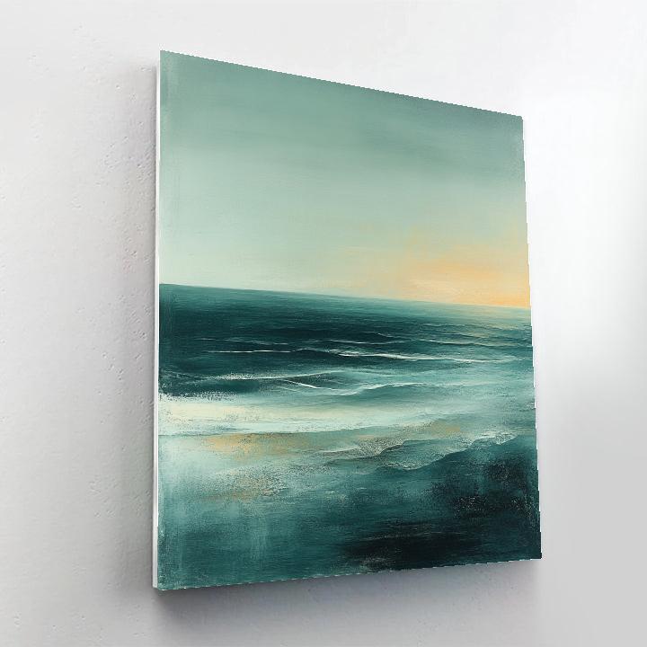 Max Ernst Inspired Oceanic Memory Numbered painting kits