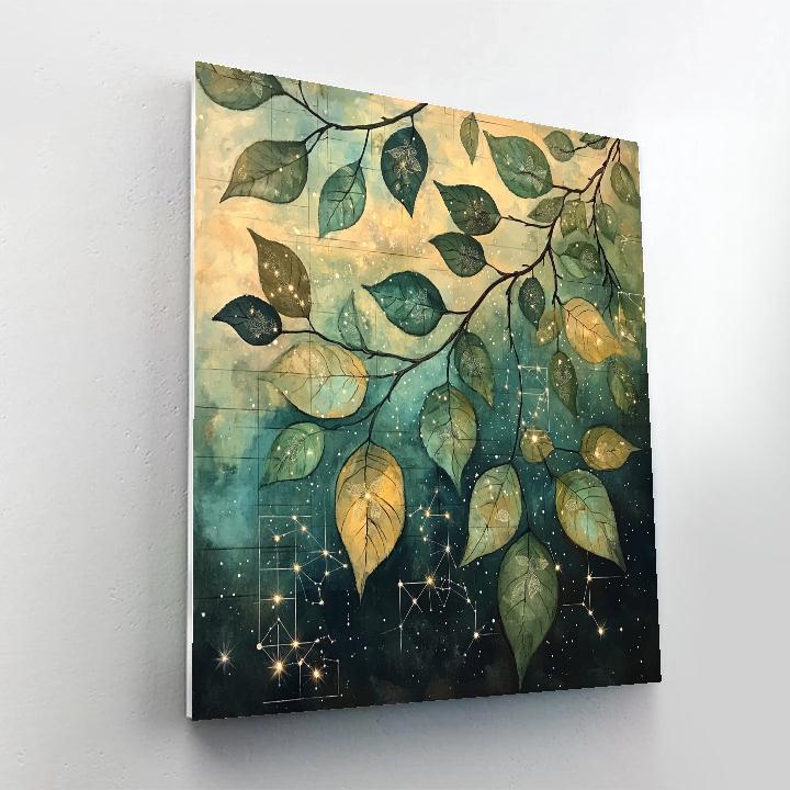 Max Ernst Inspired Celestial Herbarium Numbered painting kits