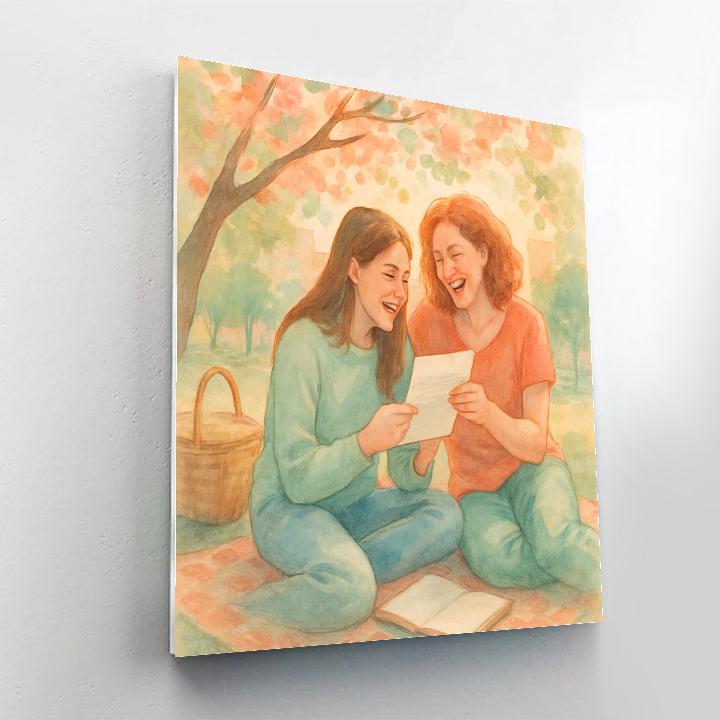 Picnic Blanket Confidences paint by number