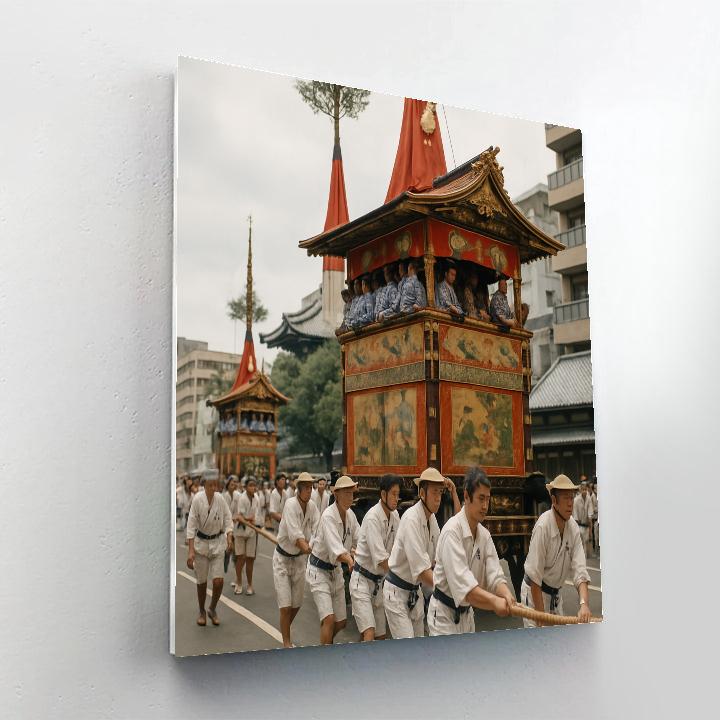 Gion Matsuri Yamaboko Float Parade painting number kit