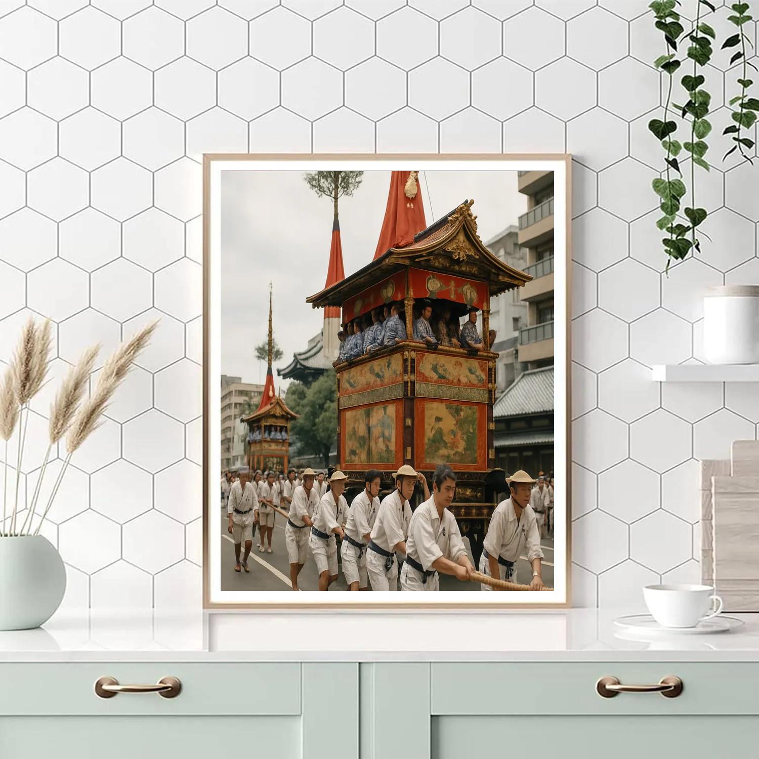 Gion Matsuri Yamaboko Float Parade painting number kit
