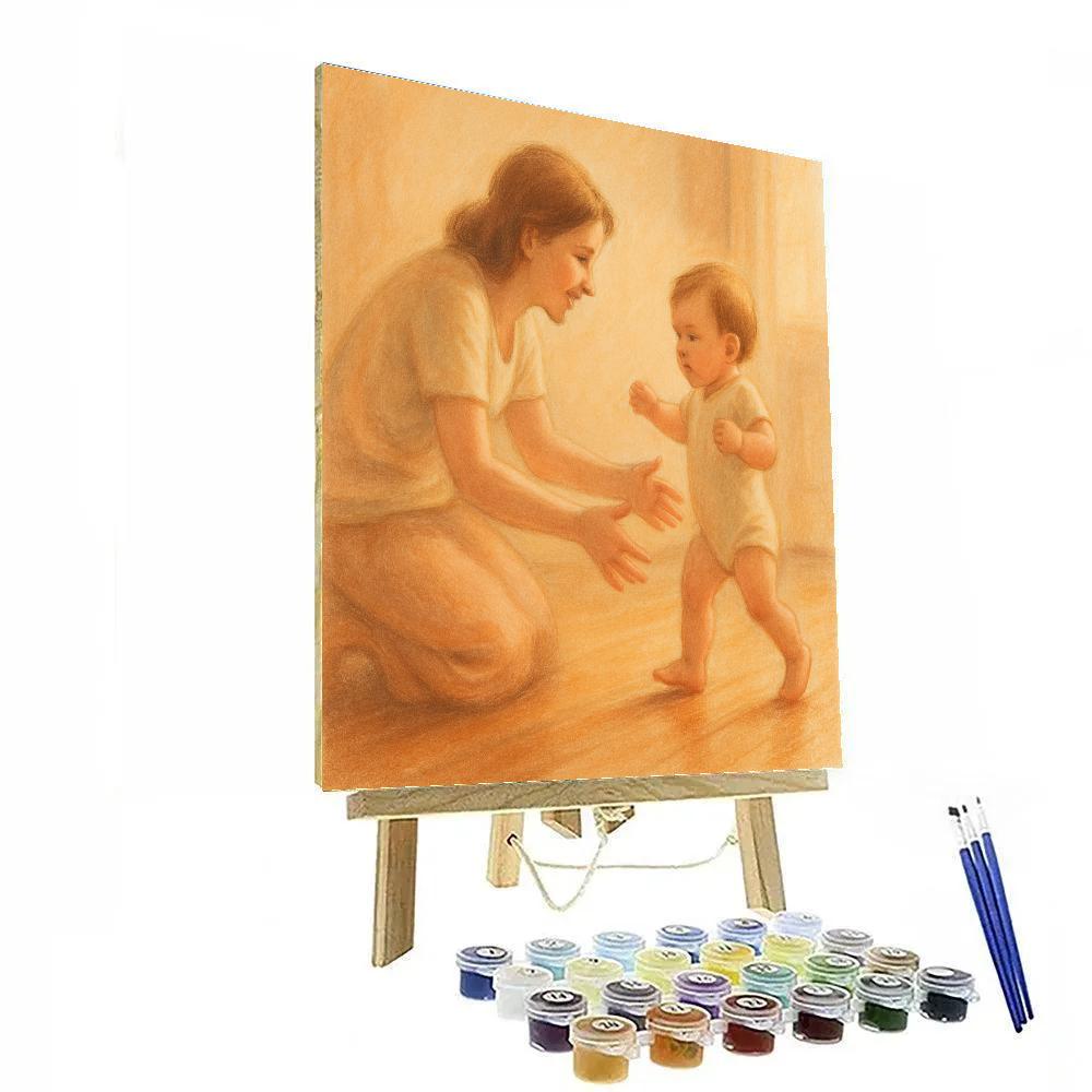 First Steps Of Trust And Care Paint by numbers kits
