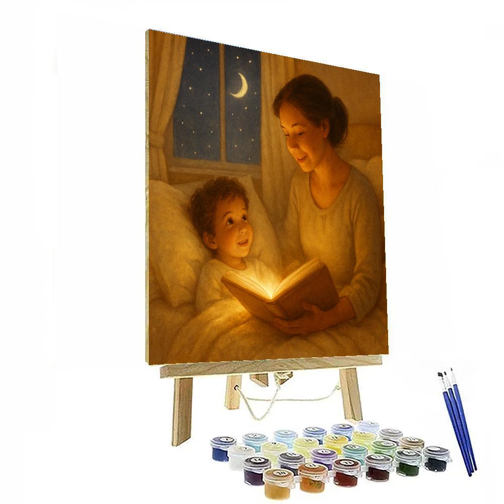 Cozy Bedtime Stories And Dreams paint by color