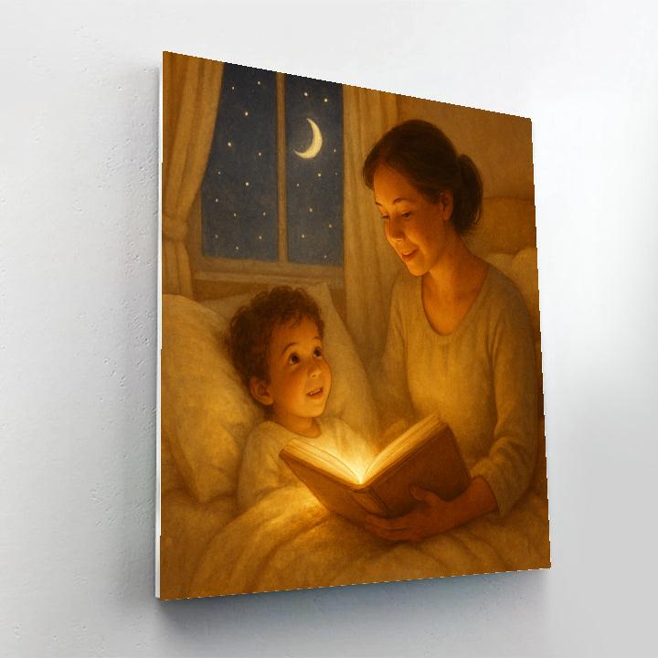 Cozy Bedtime Stories And Dreams paint by color