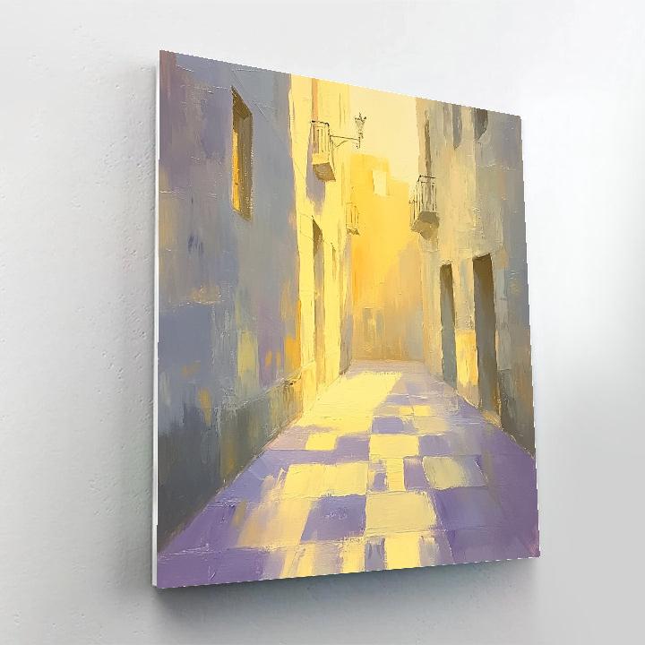 Claude Monet Inspired Rouen Light Study Morning Haze Numbered painting kits