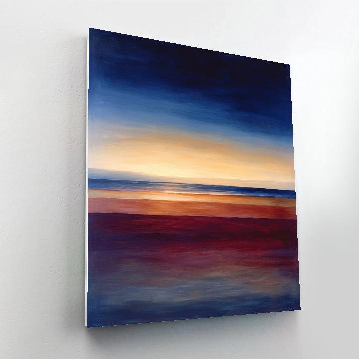 Mark Rothko Inspired Celestial Field Number painting