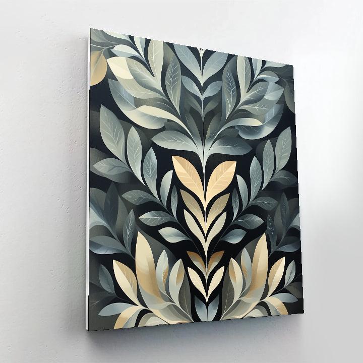 M.C. Escher Inspired Tessellated Forest Of Shadows Numbered painting kits