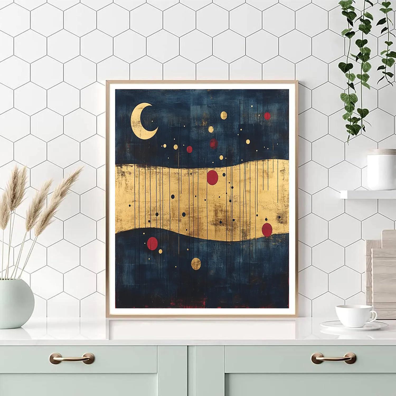 Joan Miró Inspired Lunar Orchestra Painting by numbers kit