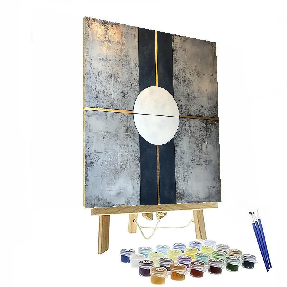 Kazimir Malevich Inspired Meridian Geometry Paint by numbers kits