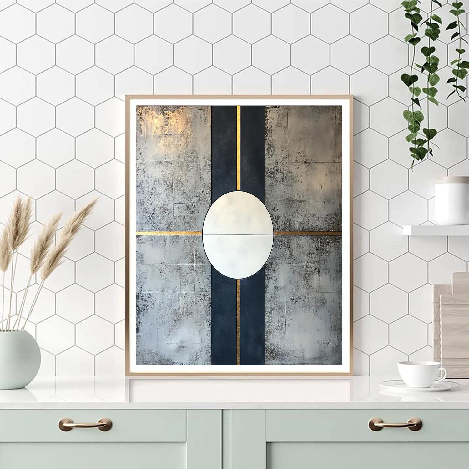 Kazimir Malevich Inspired Meridian Geometry Paint by numbers kits