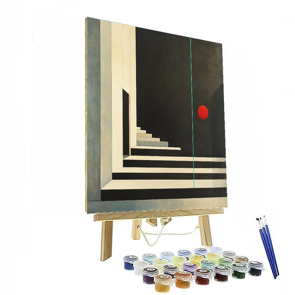 Kazimir Malevich Inspired Void Architecture paint by color