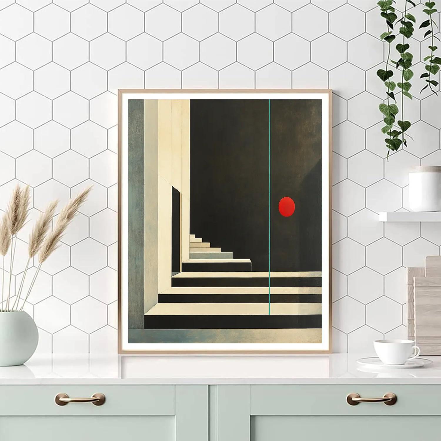 Kazimir Malevich Inspired Void Architecture paint by color
