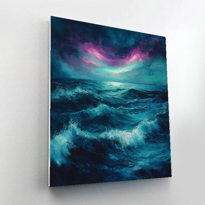 Edgar Degas Inspired Oceanic Aurora paint by number