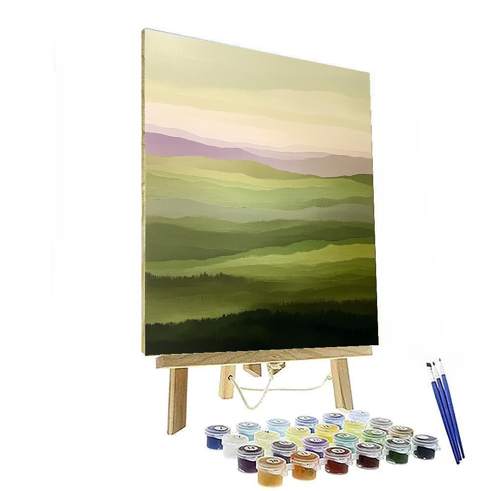 Mark Rothko Inspired Twilight Meadow Paint by numbers kits