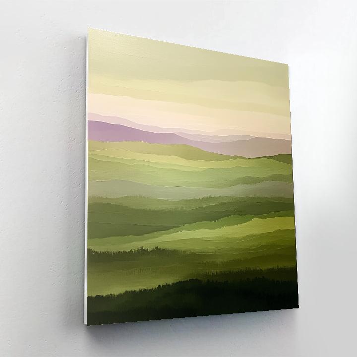 Mark Rothko Inspired Twilight Meadow Paint by numbers kits