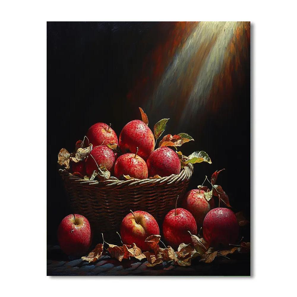 Caravaggio Inspired Nocturnal Orchard Decay Painting by numbers kit